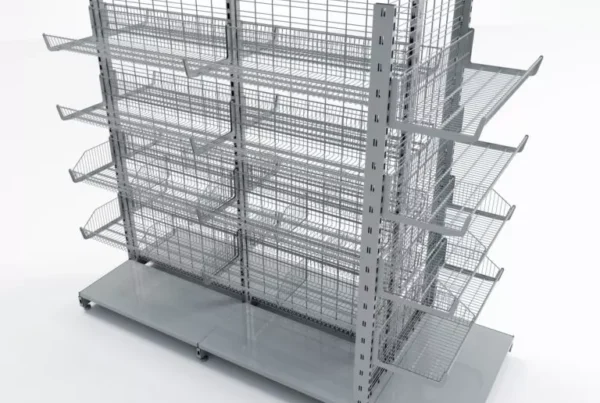 Regały sklepowe druciane regaly sklepowe